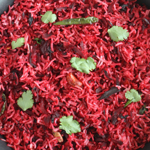 Beetroot Rice