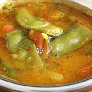 Flat Beans Sambar