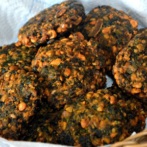 Spinach Vadai