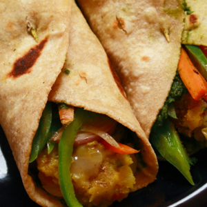 Veg Chappathiroll
