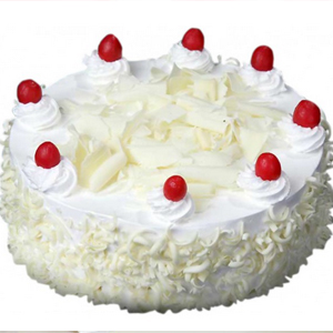 White Forest Cake